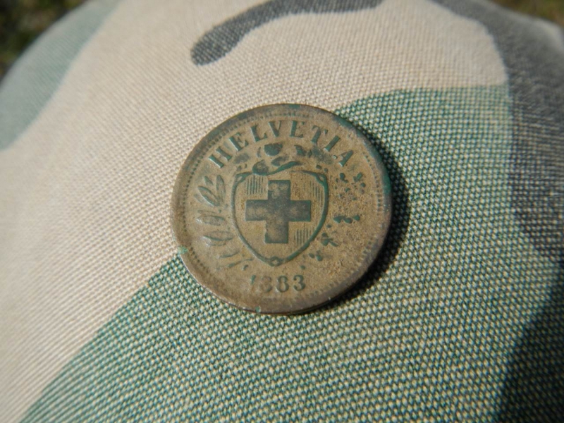 2 cts 1883 - Helvetia
