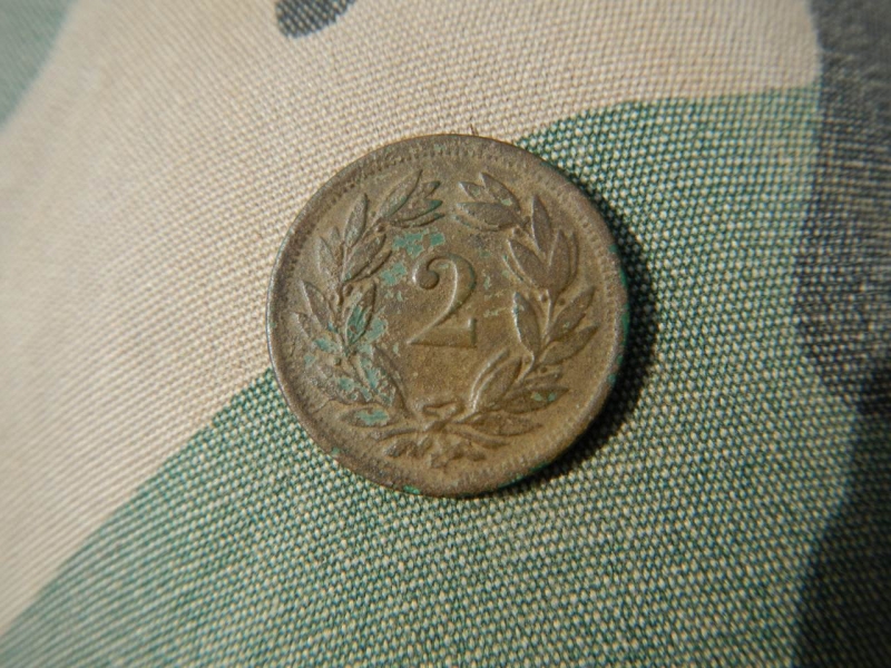 2 cts 1883 - Helvetia