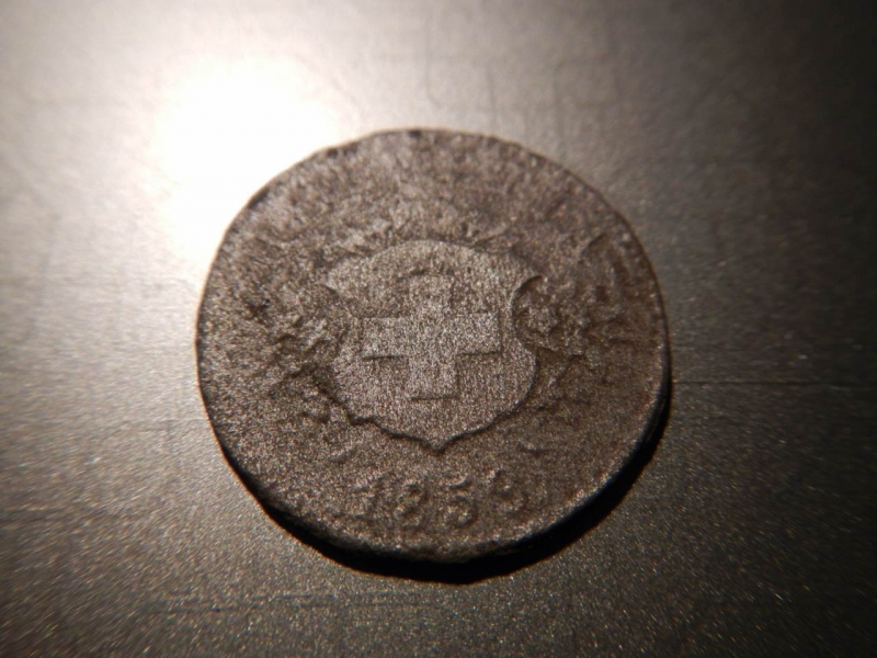 20 cts 1859 - Croix Fédérale