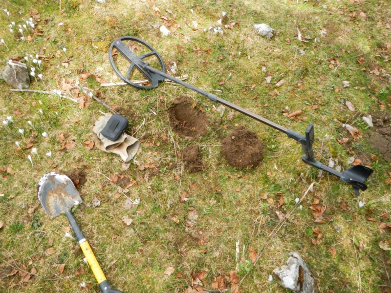 Excavation peu profonde