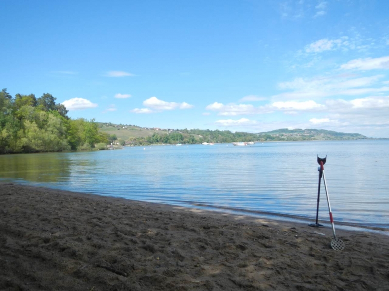 Le Déus sur une plage.