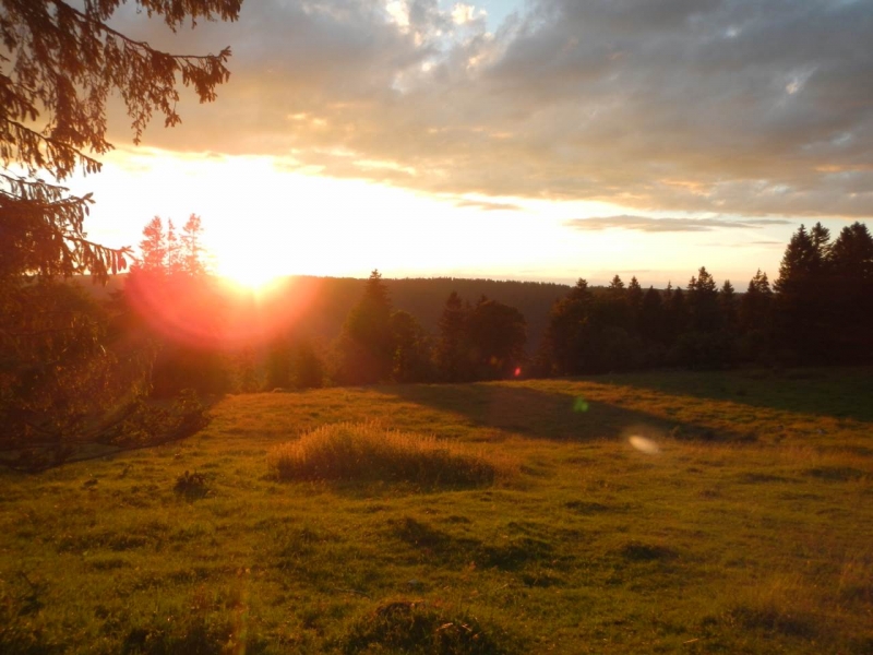 Coucher de soleil
