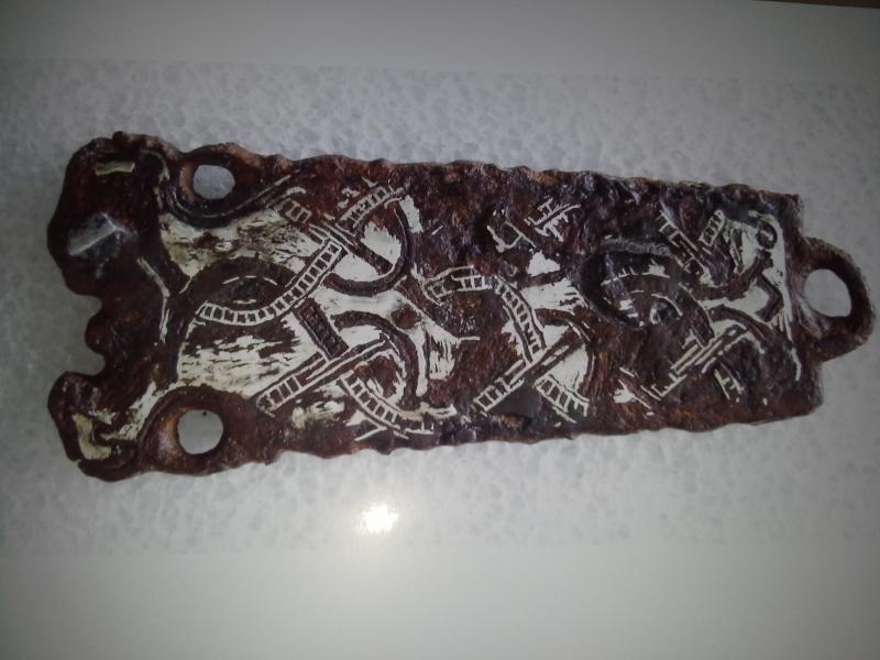 Plaque Boucle Burgonde