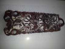 Plaque Boucle Burgonde