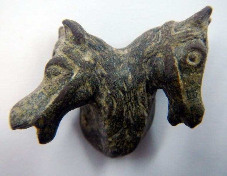 Têtes de Chevaux en Bronze